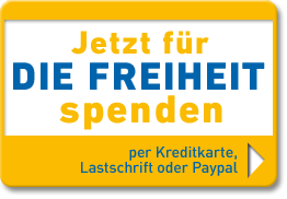 Spenden für DIE FREIHEIT Spenden für DIE FREIHEIT