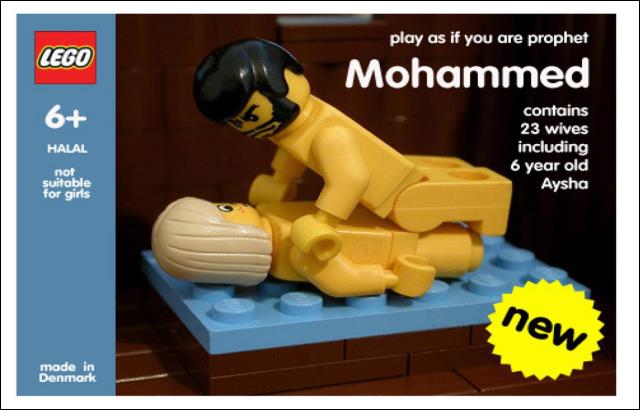 Mohammed und Aischa Lego-Bausatz