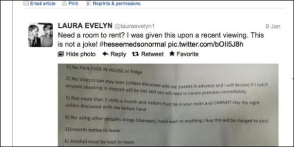 Rechtgeleiteter Vermieter?