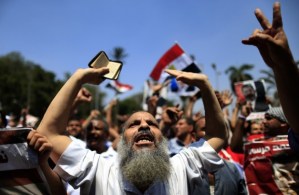 Pro-Mursi Demonstranten