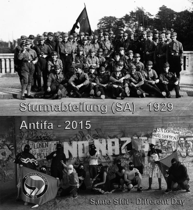 Antifa sind die neuen Faschisten