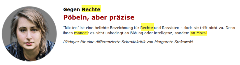 schreiben - aber unpräzise